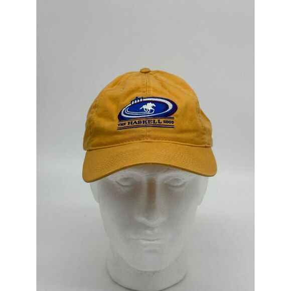 VTG The Haskell 2022 Hat Unisex OSFA Yellow Monmouth Park Horse Racetrack Racing